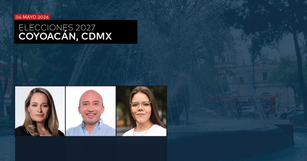 ALCALDÍAS 2027: COYOACÁN, CDMX – MAYO 2026