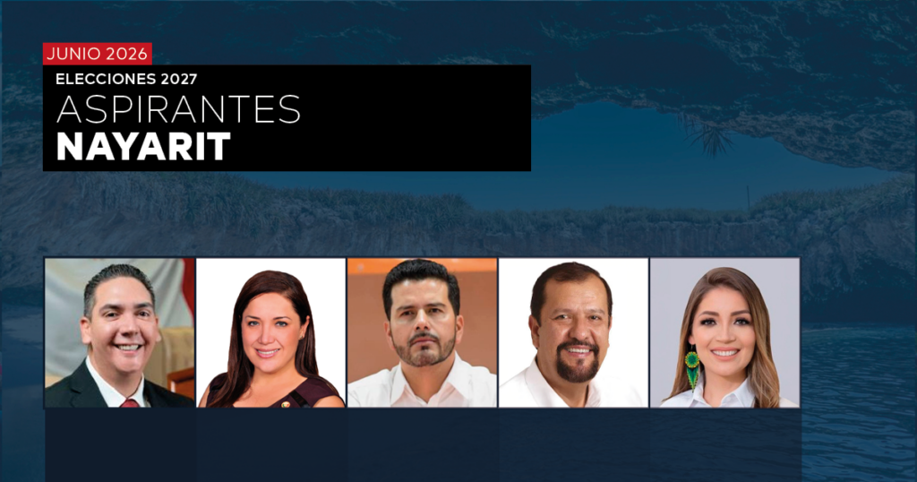 ELECCIONES 2027 - PREFERENCIA DE ASPIRANTES EN NAYARIT - JUNIO 2026