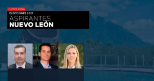 ELECCIONES 2027: PREFERENCIA DE ASPIRANTES EN NUEVO LEÓN - JUNIO 2026