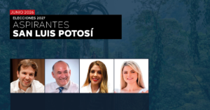 ELECCIONES 2027: PREFERENCIA DE ASPIRANTES EN SAN LUIS POTOSÍ - JUNIO 2026.