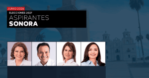 ELECCIONES 2027 - PREFERENCIA DE ASPIRANTES EN SONORA - JUNIO 2026