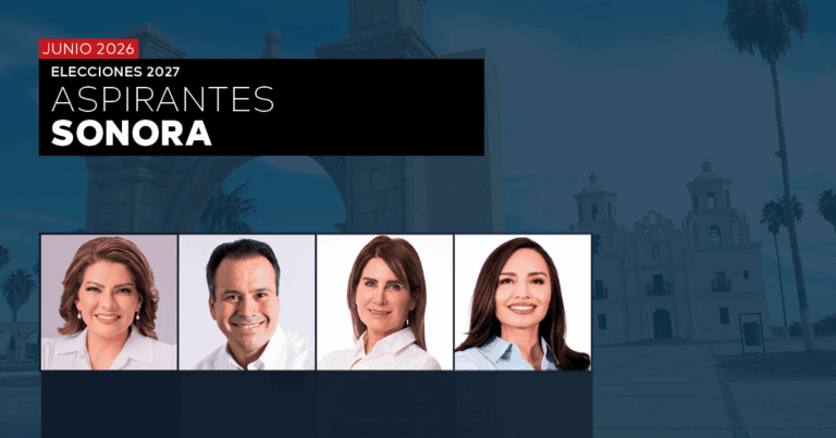 ELECCIONES 2027 - PREFERENCIA DE ASPIRANTES EN SONORA - JUNIO 2026