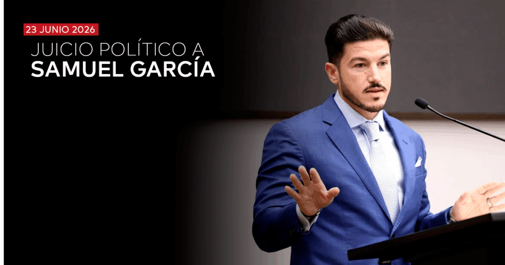 AVANZA JUICIO POLÍTICO CONTRA SAMUEL GARCÍA: 85.3% DE LOS ENCUESTADOS SABÍA DEL CASO
