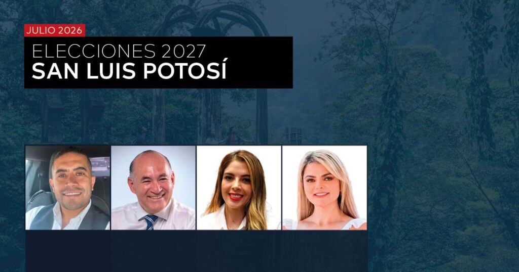 ELECCIONES 2027: ESCENARIO SAN LUIS POTOSÍ - JULIO 2026.