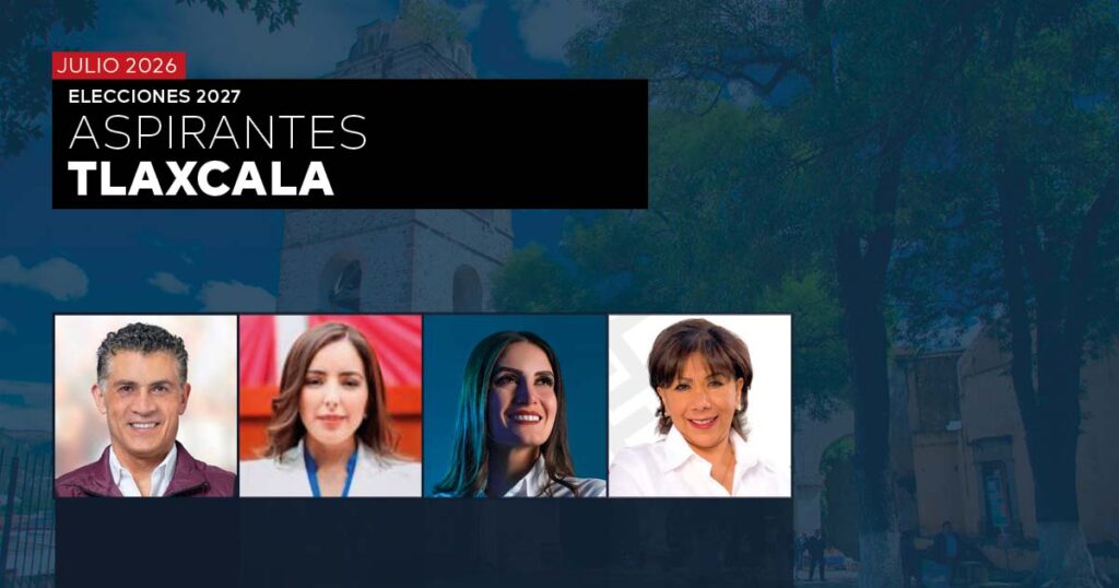 ELECCIONES 2027: PREFERENCIA DE ASPIRANTES EN TLAXCALA – JULIO 2026