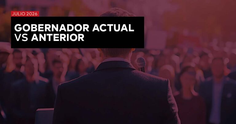 PREFERENCIA DEL GOBERNADOR ANTERIOR FRENTE AL ACTUAL - JULIO 2026