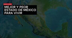MEJOR Y PEOR ESTADO DE MÉXICO PARA VIVIR – JULIO 2026