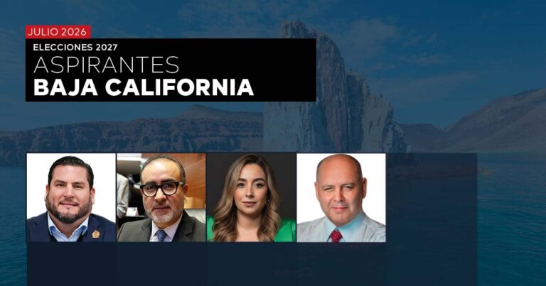 ELECCIONES 2027: PREFERENCIA DE ASPIRANTES EN BAJA CALIFORNIA – JULIO 2026