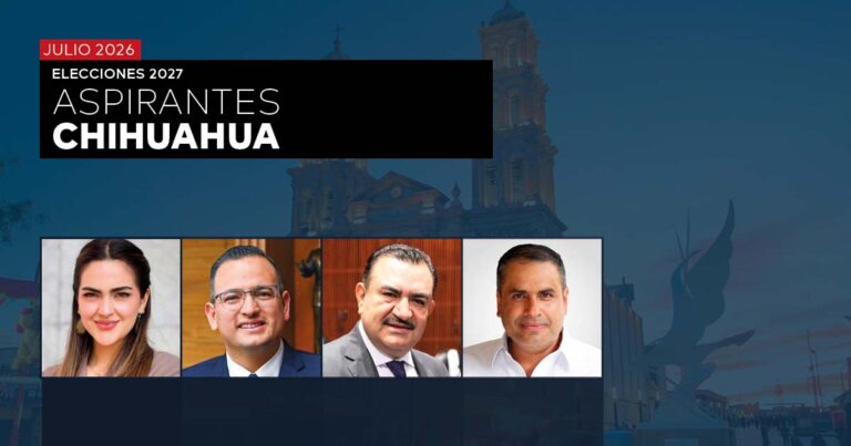 ELECCIONES 2027: PREFERENCIA DE ASPIRANTES EN CHIHUAHUA – JULIO 2026