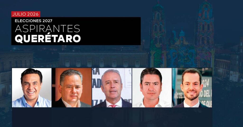 ELECCIONES 2027: PREFERENCIA DE ASPIRANTES EN QUERÉTARO – JULIO 2026|