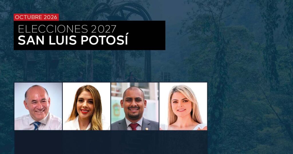 ELECCIONES 2027: ESCENARIO SAN LUIS POTOSÍ – OCTUBRE 2026