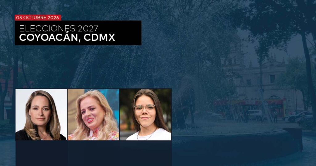 ALCALDÍAS 2027: COYOACÁN, CDMX – OCTUBRE 2026
