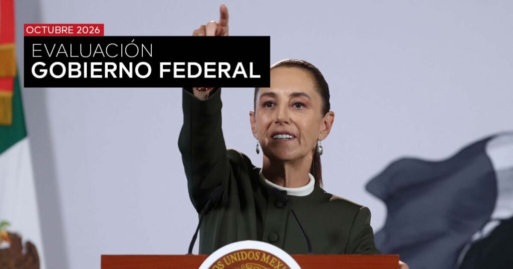 EVALUACIÓN GOBIERNO FEDERAL – OCTUBRE 2026